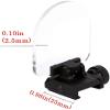 Airsoft Lens Sights Protector Flip Up BBS Shield Guard Quick Detach w/Two Lens view 4