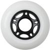 Players Choice Replacement Inline Skate Wheels Outdoor with Hybrid Ceramic Bearings - White 76mm 80mm Hilo view 2