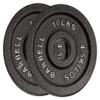 10 Pound Olympic Weight Plate Pair by Deltech Fitness view 1