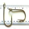 500 Gerry's Tackle 9171 6X Strong Nickel Plated Open Eye Siwash Hooks Size 7/0 view 1