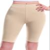 Design by Olivia Women's Basic Solid Active Yoga Biker Shorts Taupe S view 2