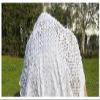 GERYUXA Camo Netting Hunting Shooting Army for Camping Hide(White) Roll Camo Netting for Hunting Military Decoration Sunshade-White 2x20m(6.5x65ft) view 3