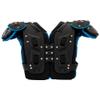 CHAMPRO Gauntlet 3 Football Shoulder Pad, Large,Black view 3
