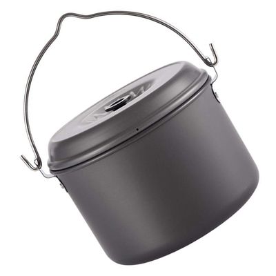 Camping Set 4l Portable Cooking Pot Camping Cookware Set for Outdoor Kitchen Hiking