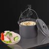 Camping Set 4l Portable Cooking Pot Camping Cookware Set for Outdoor Kitchen Hiking view 4