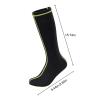 RUIXIB Adult Anti-Slip Neoprene Knee Length Wetsuit Socks Scuba Surf Booties Shoes Thermal Flexible Beach Sports Water Fin Swim Socks for Men Women Snorkeling Swimming Surfing Sailing Kayaking Diving view 3
