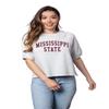 Chicka-d Women's Standard Bayside Crew, Ash Grey, Large view 4