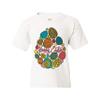Tee Hunt Happy Easter Youth T-Shirt Pascha Easter Eggs Kids White Small view 3