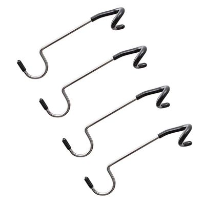 BESPORTBLE 4pcs Tent Light Camping Hanger S Shape Lamp Hanger Versatile Light Pole Hooks for Outdoor Yard Tent Travel