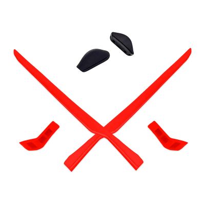 Mryok Replacement Earsocks Nosepiece for Oakley Mainlink/Mainlink XL/Mainlink MNP Sunglass Red