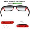 Mryok Replacement Earsocks Nosepiece for Oakley Mainlink/Mainlink XL/Mainlink MNP Sunglass Red view 2