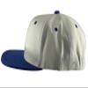 TOP HEADWEAR Flat Bill Adjustable Snapback Cap - White/Royal view 3