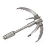 YUEWO Grappling Hook Folding Survival Claw Multifunctional Camping Survival Rock Climbing Mountaineering Tools Hiking Tree Rock Mountain Climbing view 1