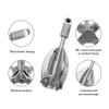 YUEWO Grappling Hook Folding Survival Claw Multifunctional Camping Survival Rock Climbing Mountaineering Tools Hiking Tree Rock Mountain Climbing view 4
