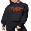 Chicka-d Women's Standard Hailey Sweatshirt, Black, Large view 1