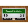 Tennis Scorer Multisport board, manual scores display from 00 to 99 with rotating discs (120 x 60). Made in France. Designed with an advertising space to make the most of your club view 4