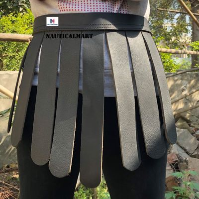 Nautical-Mart Medieval Roman Legionary Belt - Armor Costume Black