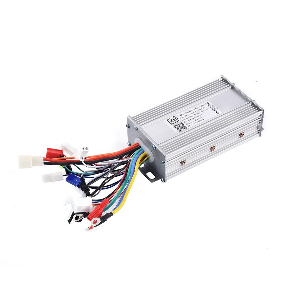 Drfeify Brushless Controller, 48V 500W Brushless Motor Controller 42V Low Voltage for Electric Scooter