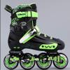 WSJYP Roller Skates, Inline Roller Skates, Safe and Fun Illuminating Roller Skates for Boys and Girls,Black-43 view 1