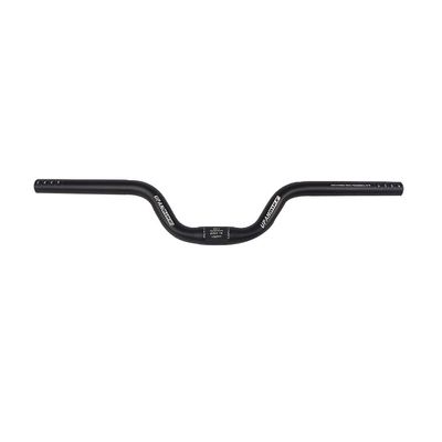 UPANBIKE 25.4mm Bike Handlebar Riser 80mm Aluminum Alloy 520mm Length for Fixed Gear Bike Road Bicycle(Black)