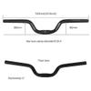 UPANBIKE 25.4mm Bike Handlebar Riser 80mm Aluminum Alloy 520mm Length for Fixed Gear Bike Road Bicycle(Black) view 2