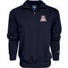 Blue 84 Men's Arizona Wildcats Quarter Zip Sweatshirt Icon Team Color, Team Color, Large view 1