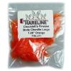 Hareline Fly Tying Chocklett's Finesse Body Chenille, Large 1 1/4 Inch - Orange view 1