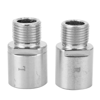 1 Pair Bike Pedal Extenders, Pedal Spacers Fit 9/16 Inch Threaded Pedals for Road Extended 17mm(L + R) Spare Parts Supplies