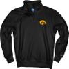 Blue 84 Men's Iowa Hawkeyes Quarter Zip Sweatshirt Icon Team Color, Team Color, Large view 3