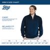 Blue 84 Men's Iowa Hawkeyes Quarter Zip Sweatshirt Icon Team Color, Team Color, Large view 4