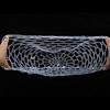 EBTOOLS Depth 10.6inch Rubber Fishing Mesh, Fly Fishing Net Fish Landing Net Replacement, Trout Bass Net Soft Rubber Mesh Catch and Release Net view 1