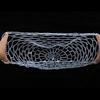 EBTOOLS Depth 10.6inch Rubber Fishing Mesh, Fly Fishing Net Fish Landing Net Replacement, Trout Bass Net Soft Rubber Mesh Catch and Release Net view 2