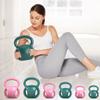 5 lb Kettlebell Weight with Three-handles for Weightlifting, Conditioning and Core Training for Women Men Home Gym [2022 Latest-Green] view 1
