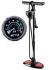 Beto Bike Pump Portable - Bicycle Floor Pump with Industrial Top-Mounted Gauge & Air Bleed Button - Presta Schrader Valve Universal, Steel Tube 160 Psi Max view 1