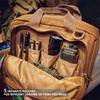 AMYIPO Tactical Pistol Case Hunting Shooting Range Bag Soft Handgun Case Tactical Gun Range Bag (Tan) view 3