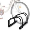 WALMANN 2 Bikes Floor Bike Stand, Bike Parking Rack Garage Bike Storage Stand Indoor/Outdoor 22-28" Wheel Stand, Max. Tire Width 2.1" view 1