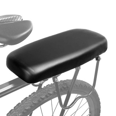 Lixada Bicycle Manned Cushion Children Back Seat Cycling Mountain Bike Mountain Bicycle PU Leather Soft Comfortable Shelf Seat Bike Rear Rack Seat Children Back Seat Pad