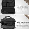 AMYIPO Tactical Pistol Case Hunting Shooting Range Bag Soft Handgun Case Tactical Gun Range Bag (Black) view 4