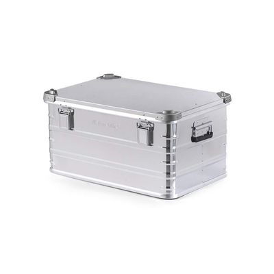 MNSSRN Outdoor Camping Table Storage Box, 30L Capacity Design Outdoor Car Aluminum Alloy Camping Equipment Wear-Resistant Box Storage Box