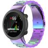 Compatible with Garmin Forerunner 45, Forerunner 45S Watch Bands for Women Men, Stainless Steel Metal Replacement Band Straps Wristbands Bracelet for Garmin Swim 2, Forerunner 45 (Purple) view 1