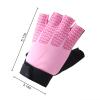 Kids Breathable Non-Slip Cycling Gloves Girls Boys Elastic Adjustable Roller Skating Cycling Half Finger Gloves Sports Fingerless Gloves for Mountain Biking Bicycle Racing Scooter Skateboarding view 4