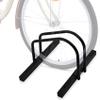 WALMANN Bike Floor Stand, Steel Bike Parking Rack for 1 Bike, 22-28" Wheels, Max. Tire Width 2.1", Black view 1