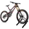 WALMANN Bike Floor Stand, Steel Bike Parking Rack for 1 Bike, 22-28" Wheels, Max. Tire Width 2.1", Black view 2