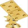 Crown Awards Dominoes Trophies - Gold - Dominoes Trophy Award - Custom Engraving On White Marble Base - 5 Pack Prime view 2