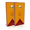 Skip's Garage Game of Throws Team Sunspear All-Weather Cornhole Board Set - Regulation 2x4 (24" x 48") - Includes (2) Boards and (8) Bags view 1