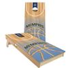 Skip's Garage Memphis Themed Basketball All-Weather Cornhole Board Set - Regulation 2x4 (24" x 48") - Includes (2) Boards and (8) Bags view 1