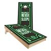 Money Never Sleeps All-Weather Cornhole Board Set - Regulation 2x4 (24" x 48") - Includes (2) Boards and (8) Bags view 1