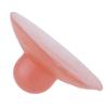 Aislor Women Silicone Nipple Covers, Reusable Adhesive Invisible Pasties, Nipple Bra Sticker Covers Round Breast Petals Red 1 Pair view 4
