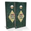 Skip's Garage Delaware Flag All-Weather Cornhole Board Set - Regulation 2x4 (24" x 48") - Includes (2) Boards, (8) Bags, (2) Board Hole Lights & 2 Board Edge Lights view 1