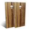 Skip's Garage Marblewood All-Weather Cornhole Board Set - Regulation 2x4 (24" x 48") - Includes (2) Boards, (8) Bags & (2) Board Edge Lights view 1